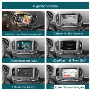 Opel Apple CarPlay/Android Auto-Modul – kabellos – Plug-and-Play am Originalbildschirm